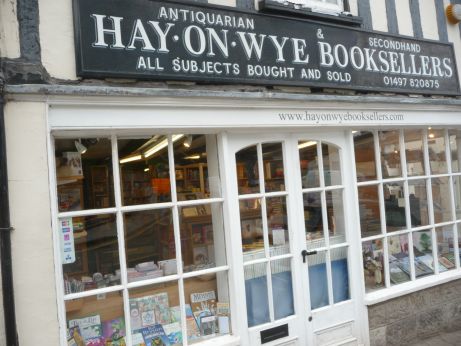 Hay-on-Wye: the town of books. Source: Wikimedia Commons